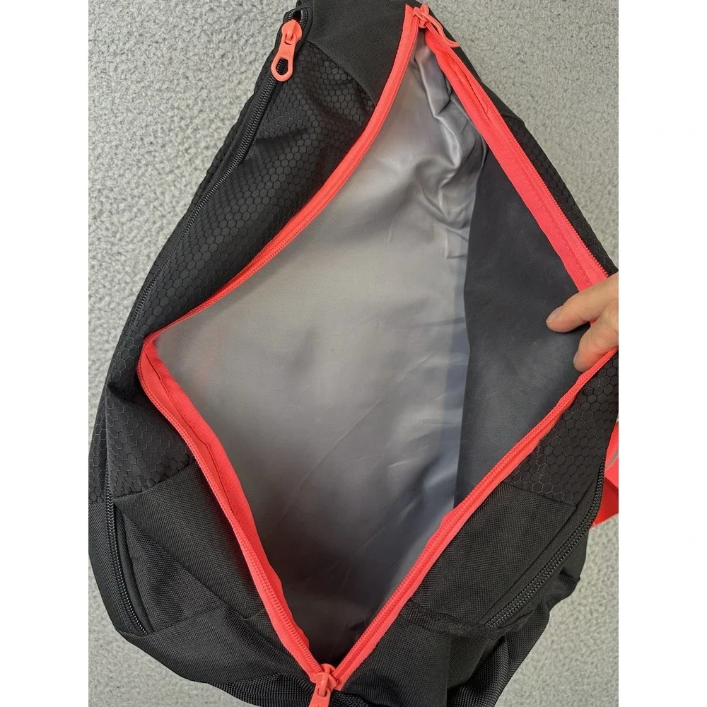 Adidas Rydell Sling Backpack LoadSpring Crossbody One Shoulder Bag Black Pink